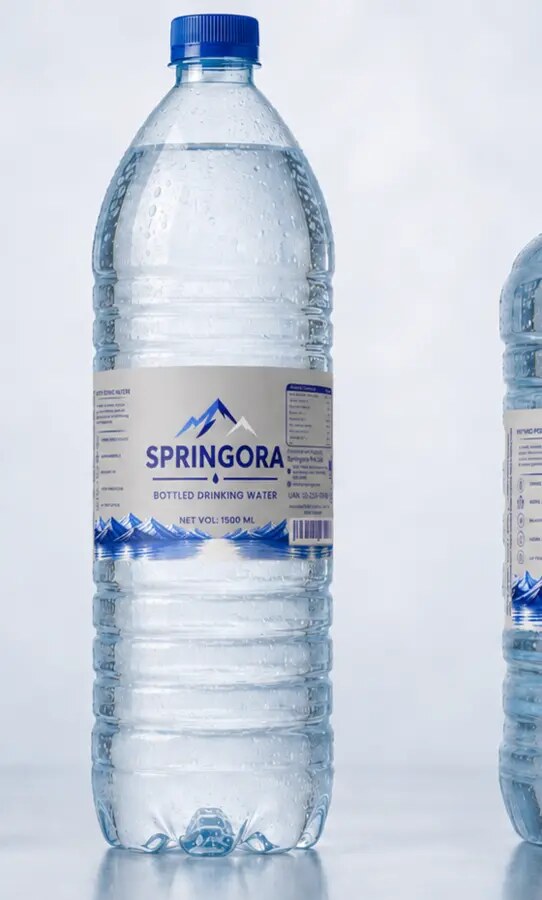 Springora 1.5 litre bottled drinking water
